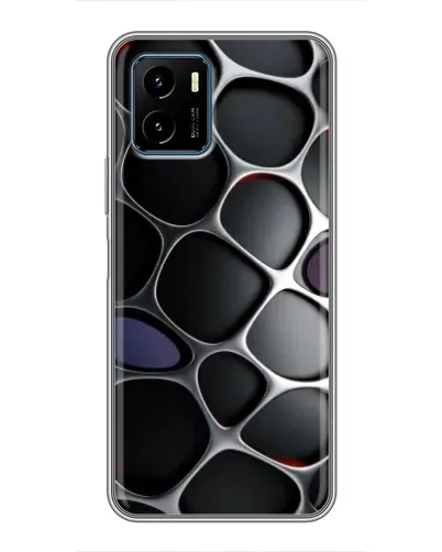 Чехол для Vivo Y15s с картинкой «Объемная темная решетка» Чехол для Vivo Y15s с картинкой «Объемная темная решетка»