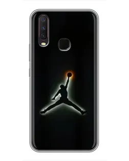 Чехол для Vivo Y17 с картинкой «Jordan Gradient Logo» Чехол для Vivo Y17 с картинкой «Jordan Gradient Logo»