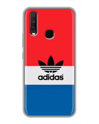 Чехол для Vivo Y17 с картинкой «Ретро блоки Adidas» Чехол для Vivo Y17 с картинкой «Ретро блоки Adidas»
