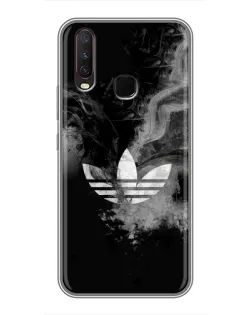 Чехол для Vivo Y17 с картинкой «Абстрактный дым Adidas» Чехол для Vivo Y17 с картинкой «Абстрактный дым Adidas»