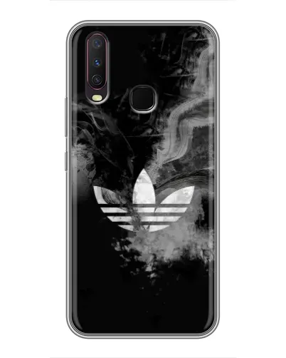 Чехол для Vivo Y17 с картинкой «Абстрактный дым Adidas» Чехол для Vivo Y17 с картинкой «Абстрактный дым Adidas»