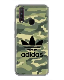 Чехол для Vivo Y17 с картинкой «Милитари стиль Adidas» Чехол для Vivo Y17 с картинкой «Милитари стиль Adidas»