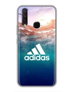 Чехол для Vivo Y17 с картинкой «Океанская глубина адидас» Чехол для Vivo Y17 с картинкой «Океанская глубина адидас»