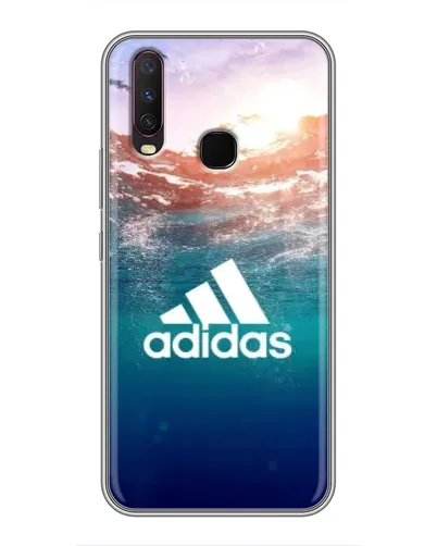 Чехол для Vivo Y17 с картинкой «Океанская глубина адидас» Чехол для Vivo Y17 с картинкой «Океанская глубина адидас»