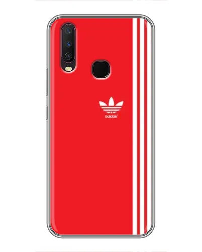 Чехол для Vivo Y17 с картинкой «Красный минимализм Adidas» Чехол для Vivo Y17 с картинкой «Красный минимализм Adidas»