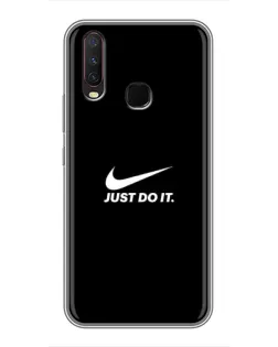 Чехол для Vivo Y17 с картинкой «Минимализм от Nike»