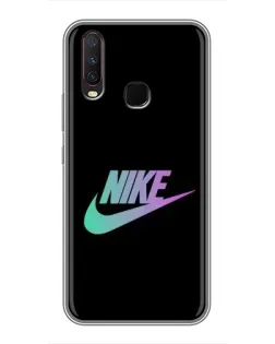 Чехол для Vivo Y17 с картинкой «Nike — городская ночь»
