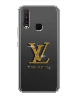 Чехол для Vivo Y17 с картинкой «Градиент Louis Vuitton»