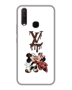 Чехол для Vivo Y17 с картинкой «LV и Микки Маус»
