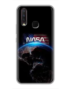 Чехол для Vivo Y17 с картинкой «Земля из космоса NASA» Чехол для Vivo Y17 с картинкой «Земля из космоса NASA»
