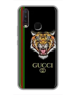 Чехол для Vivo Y17 с картинкой «Тигр Gucci» Чехол для Vivo Y17 с картинкой «Тигр Gucci»
