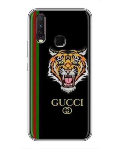 Чехол для Vivo Y17 с картинкой «Тигр Gucci»