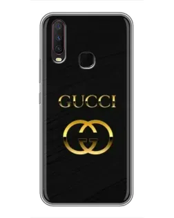 Чехол для Vivo Y17 с картинкой «Золотой логотип Gucci» Чехол для Vivo Y17 с картинкой «Золотой логотип Gucci»