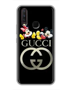 Чехол для Vivo Y17 с картинкой «Gucci — герои Disney» Чехол для Vivo Y17 с картинкой «Gucci — герои Disney»