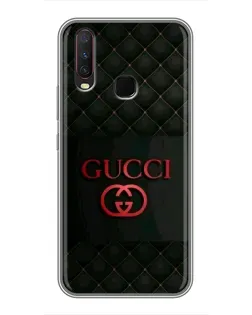 Чехол для Vivo Y17 с картинкой «Gucci — стеганый черный» Чехол для Vivo Y17 с картинкой «Gucci — стеганый черный»