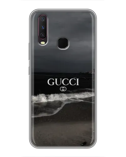 Чехол для Vivo Y17 с картинкой «Gucci — морской прибой»