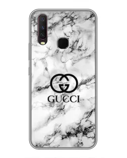 Чехол для Vivo Y17 с картинкой «Gucci — мраморный шик» Чехол для Vivo Y17 с картинкой «Gucci — мраморный шик»