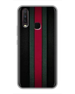 Чехол для Vivo Y17 с картинкой «Gucci — неоновая линия» Чехол для Vivo Y17 с картинкой «Gucci — неоновая линия»