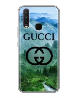 Чехол для Vivo Y17 с картинкой «Gucci — горный пейзаж» Чехол для Vivo Y17 с картинкой «Gucci — горный пейзаж»