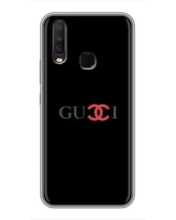 Чехол для Vivo Y17 с картинкой «Gucci — красный градиент» Чехол для Vivo Y17 с картинкой «Gucci — красный градиент»