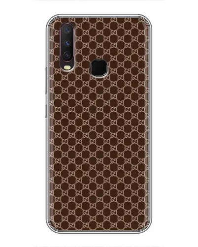 Чехол для Vivo Y17 с картинкой «Gucci — шоколадная сетка» Чехол для Vivo Y17 с картинкой «Gucci — шоколадная сетка»