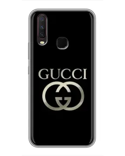 Чехол для Vivo Y17 с картинкой «Gucci — золото на черном» Чехол для Vivo Y17 с картинкой «Gucci — золото на черном»