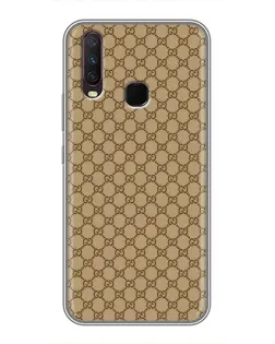Чехол для Vivo Y17 с картинкой «Gucci — классический беж» Чехол для Vivo Y17 с картинкой «Gucci — классический беж»