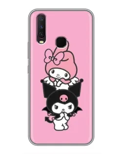 Чехол для Vivo Y17 с картинкой «My Melody и Kuromi»