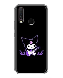 Чехол для Vivo Y17 с картинкой «Электрическая Kuromi»