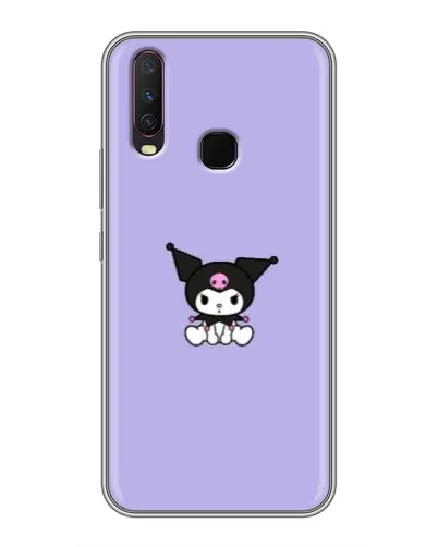 Чехол для Vivo Y17 с картинкой «Kuromi — фиолетовый минимализм» Чехол для Vivo Y17 с картинкой «Kuromi — фиолетовый минимализм»