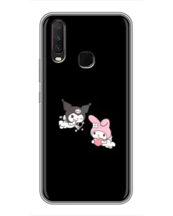 Чехол для Vivo Y17 с картинкой «My Melody и Kuromi»