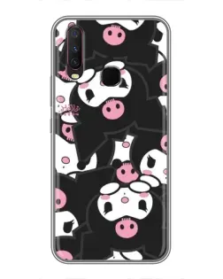 Чехол для Vivo Y17 с картинкой «Паттерн голов Куроми»