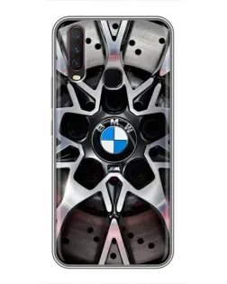 Чехол для Vivo Y17 с картинкой «BMW — деталь диска»