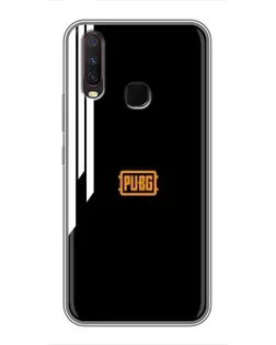Чехол для Vivo Y17 с картинкой «PUBG — вертикальные линии»