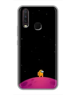 Чехол для Vivo Y17 с картинкой «Одинокий герой на планете» Чехол для Vivo Y17 с картинкой «Одинокий герой на планете»