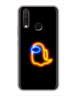 Чехол для Vivo Y17 с картинкой «Among Us неоновое сияние» Чехол для Vivo Y17 с картинкой «Among Us неоновое сияние»