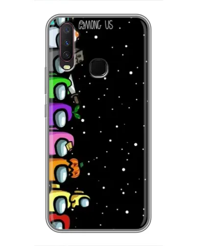 Чехол для Vivo Y17 с картинкой «Команда Among Us» Чехол для Vivo Y17 с картинкой «Команда Among Us»