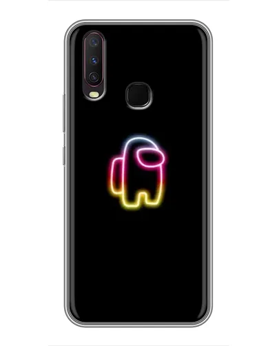 Чехол для Vivo Y17 с картинкой «Among Us градиент» Чехол для Vivo Y17 с картинкой «Among Us градиент»