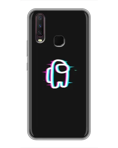 Чехол для Vivo Y17 с картинкой «Among Us неон» Чехол для Vivo Y17 с картинкой «Among Us неон»