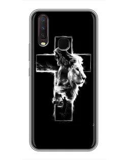 Чехол для Vivo Y17 с картинкой «Сияющий крест Jesus» Чехол для Vivo Y17 с картинкой «Сияющий крест Jesus»