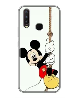 Чехол для Vivo Y17 с картинкой «Mickey на канате»