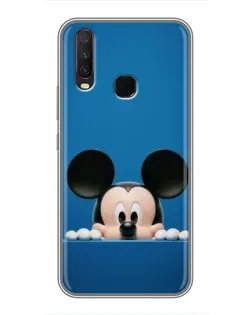 Чехол для Vivo Y17 с картинкой «Микки выглядывает»