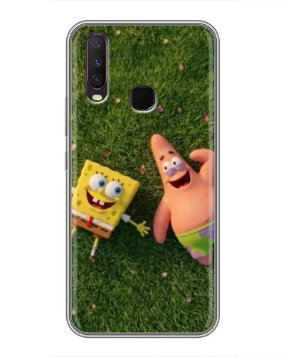Чехол для Vivo Y17 с картинкой «Друзья на лужайке» Чехол для Vivo Y17 с картинкой «Друзья на лужайке»