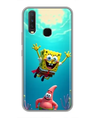 Чехол для Vivo Y17 с картинкой «Спанч Боб под водой» Чехол для Vivo Y17 с картинкой «Спанч Боб под водой»