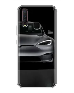 Чохол для Vivo Y17 з картинкою «Tesla Model S Look»