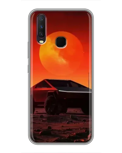 Чехол для Vivo Y17 с картинкой «Cybertruck на Марсе» Чехол для Vivo Y17 с картинкой «Cybertruck на Марсе»
