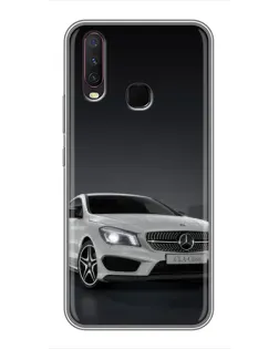 Чехол для Vivo Y17 с картинкой «Mercedes AMG GT Silver» Чехол для Vivo Y17 с картинкой «Mercedes AMG GT Silver»