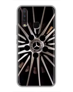 Чехол для Vivo Y17 с картинкой «Диск Mercedes»