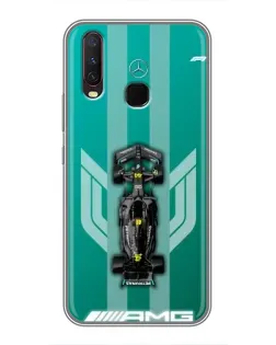 Чехол для Vivo Y17 с картинкой «Mercedes AMG Petronas»