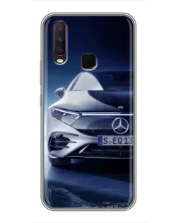Чехол для Vivo Y17 с картинкой «Mercedes EQ — будущее»